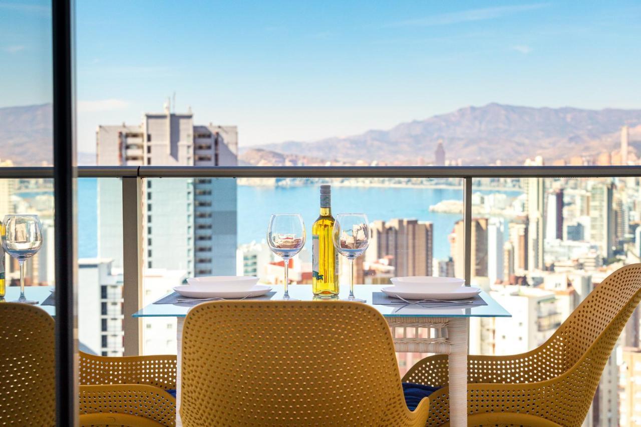 Skyline 10 Gran Terraza Privada Con Vistas Espectaculares Benidorm Exterior foto